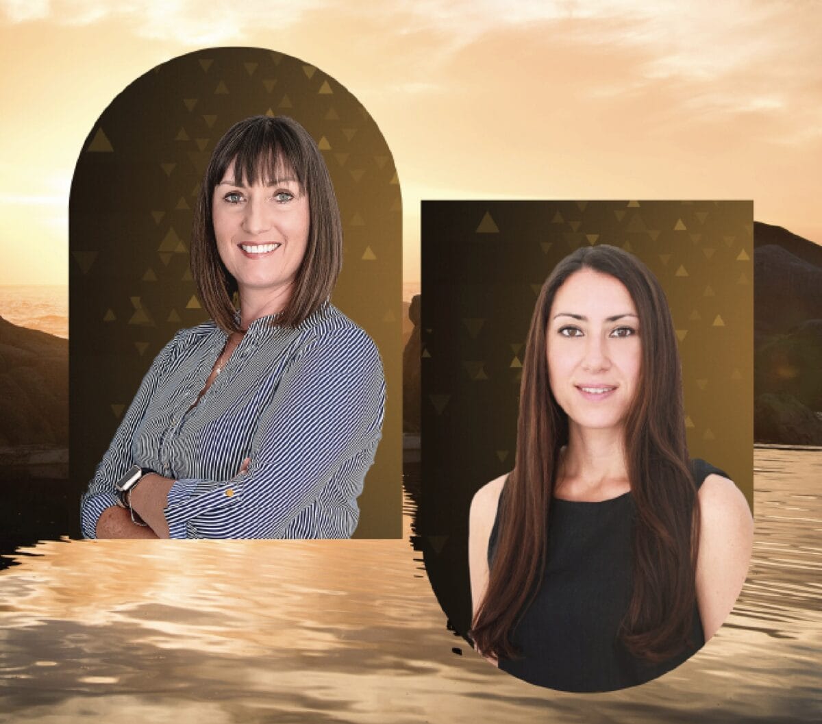 Sarah Davies and Rubé Bradfield